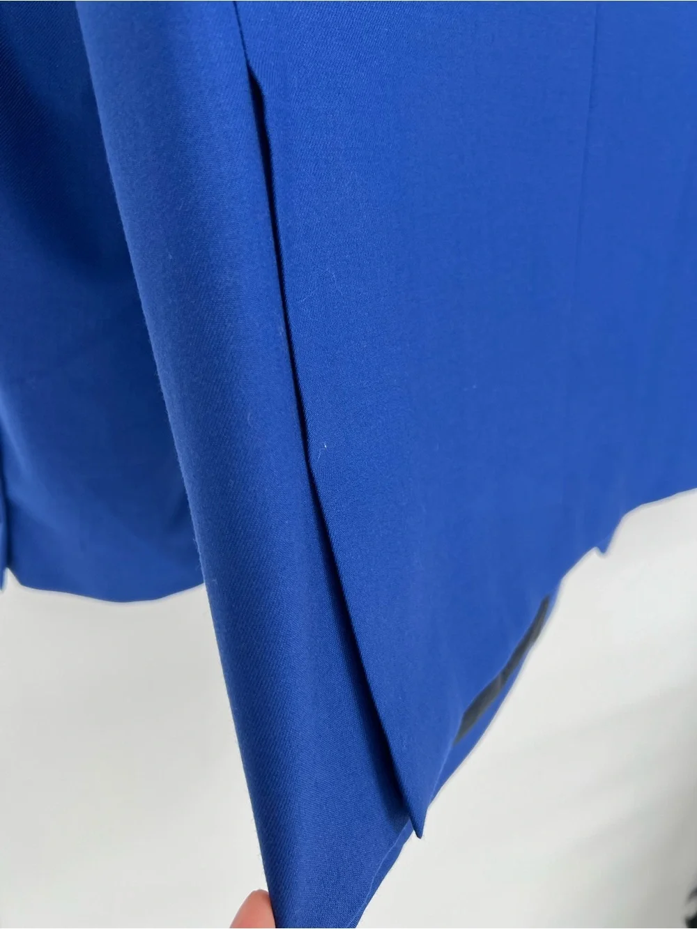 John Varvatos‎ 100% Wool Bold Royal Blue Two-Button Sport Coat Blazer